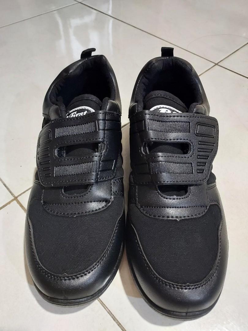 Bata B First School Black Shoe