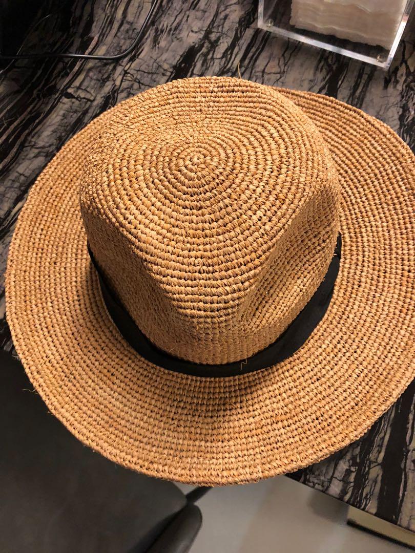 Zara straw hat clearance