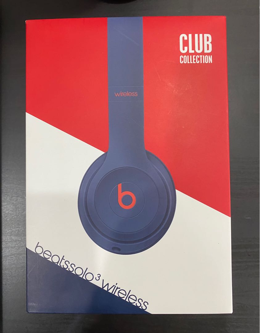 Beats solo 3 sales wireless club collection red