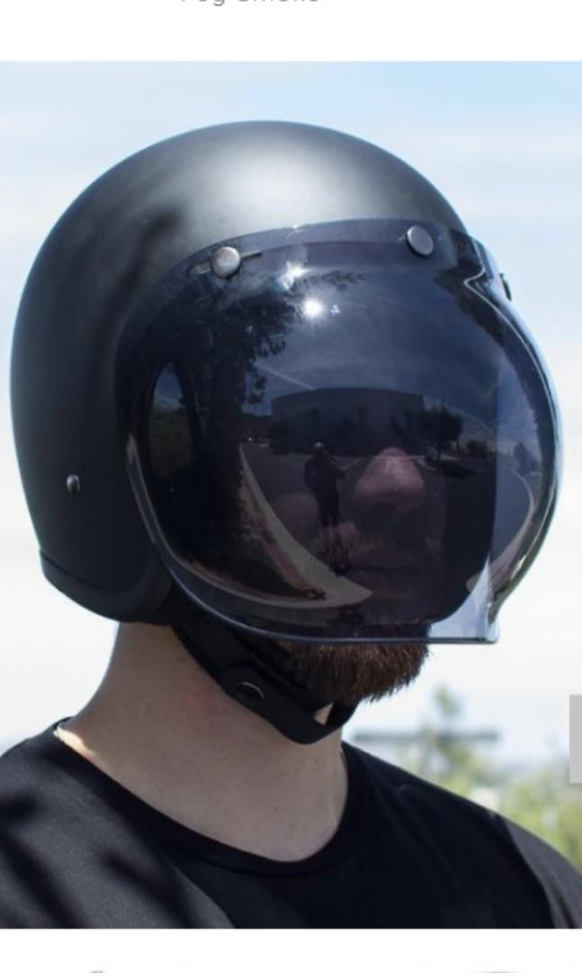 Bubble shop lens helmet