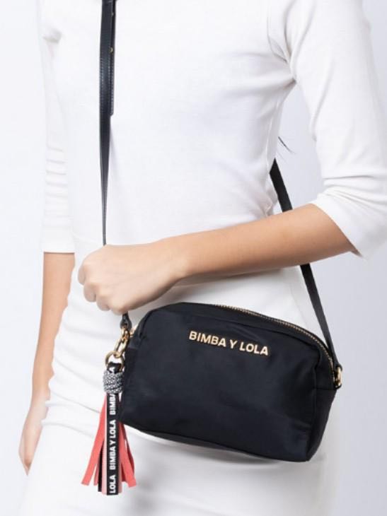 BIMBA Y LOLA NYLON CROSSBODY SLING BAG, Women's Fashion, Bags & Wallets,  Cross-body Bags on Carousell