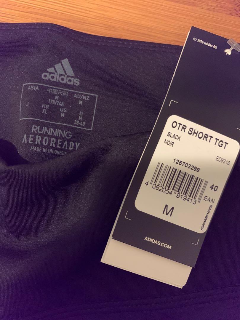 BRAND NEW Adidas RUNNING Own The Run Short Tights Women Black - Size M.  Free Postage, Men's Fashion, Activewear on Carousell