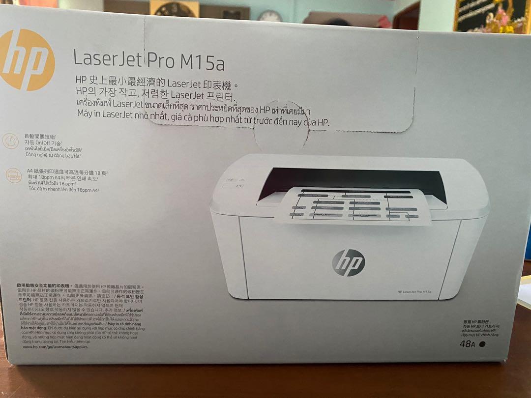 Brand new HP laserjet Pro M15a Printer, Computers & Tech, Printers,  Scanners & Copiers on Carousell