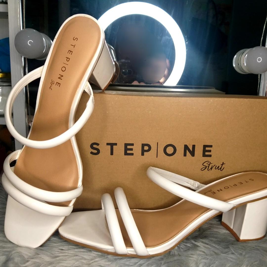 White top heels payless