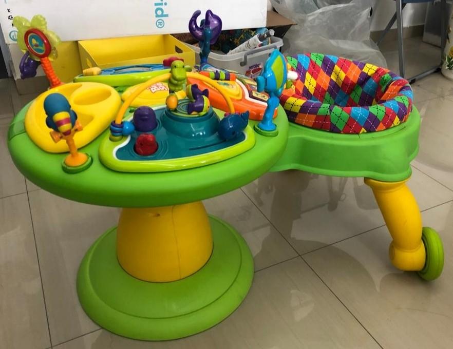 Bright Starts Around We Go Activity Station Baby Walker