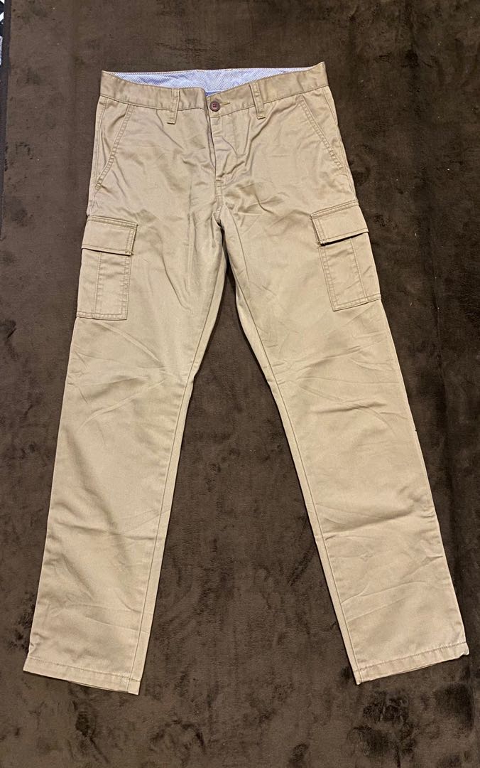 Cargo Pants Straight Cut 6 pocket, Men's Fashion, Bottoms, Trousers on  Carousell