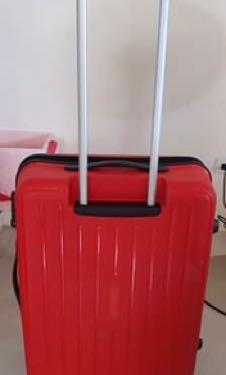 Carlton branded luggage hard case 