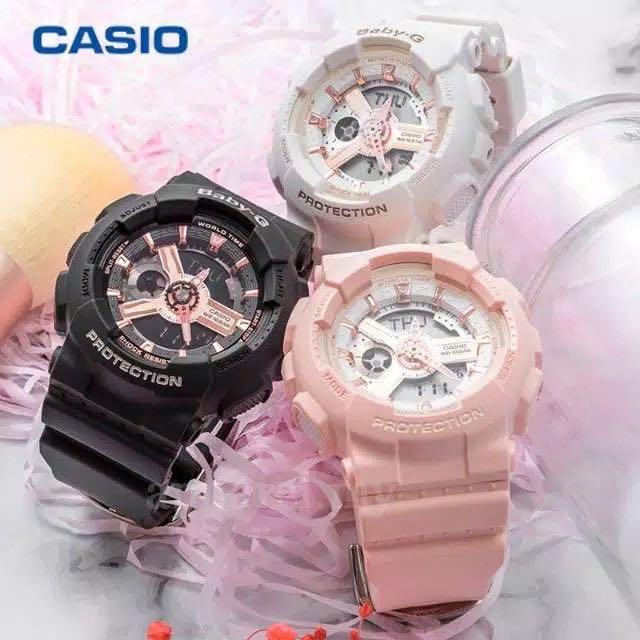 CASIO Baby G BGA110 in Baby Pink