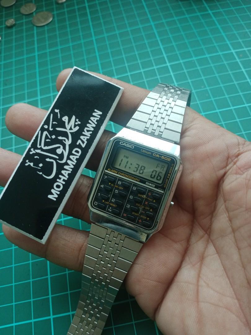 Casio ca 502, Men's Fashion, Watches on Carousell
