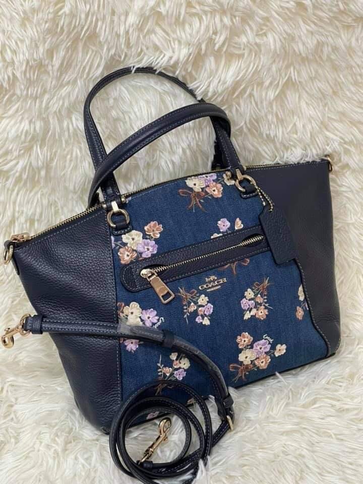 Coach Prairie Satchel Denim 2024 favors