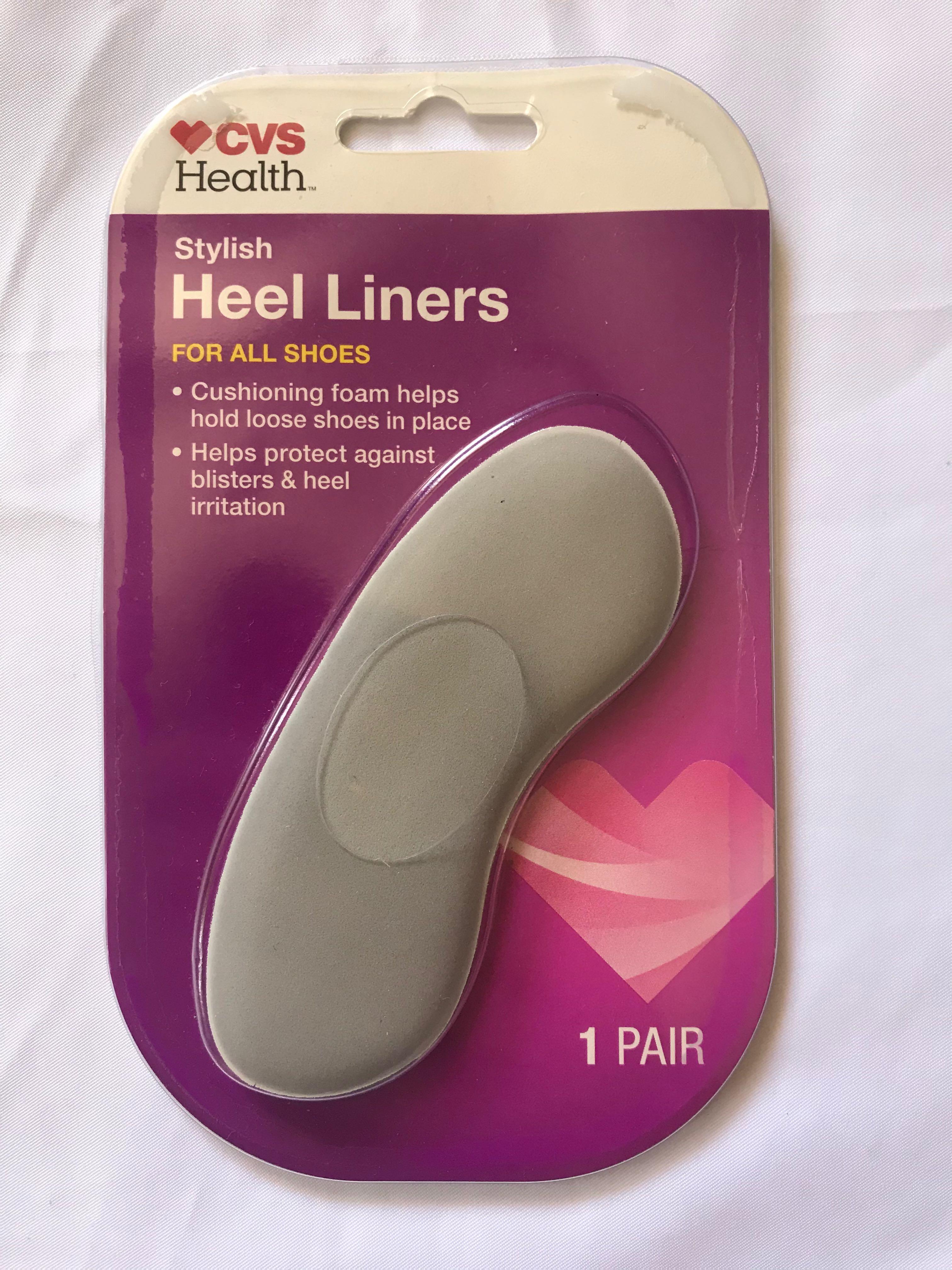 Heel top liners cvs