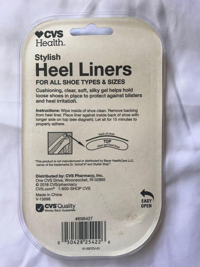 Heel liners cvs top