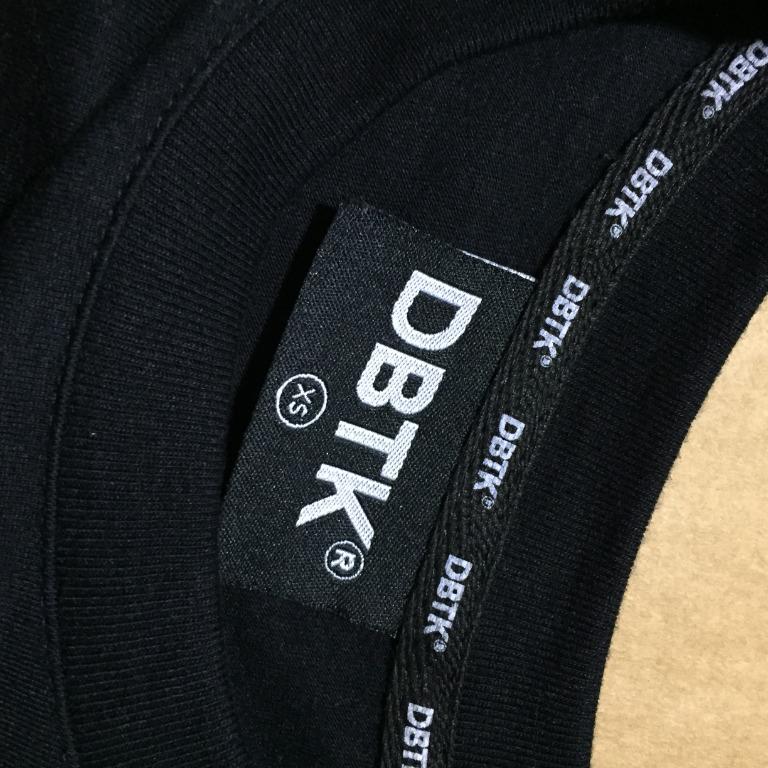 DBTK Air brush script black - XS, Men's Fashion, Tops & Sets, Tshirts ...