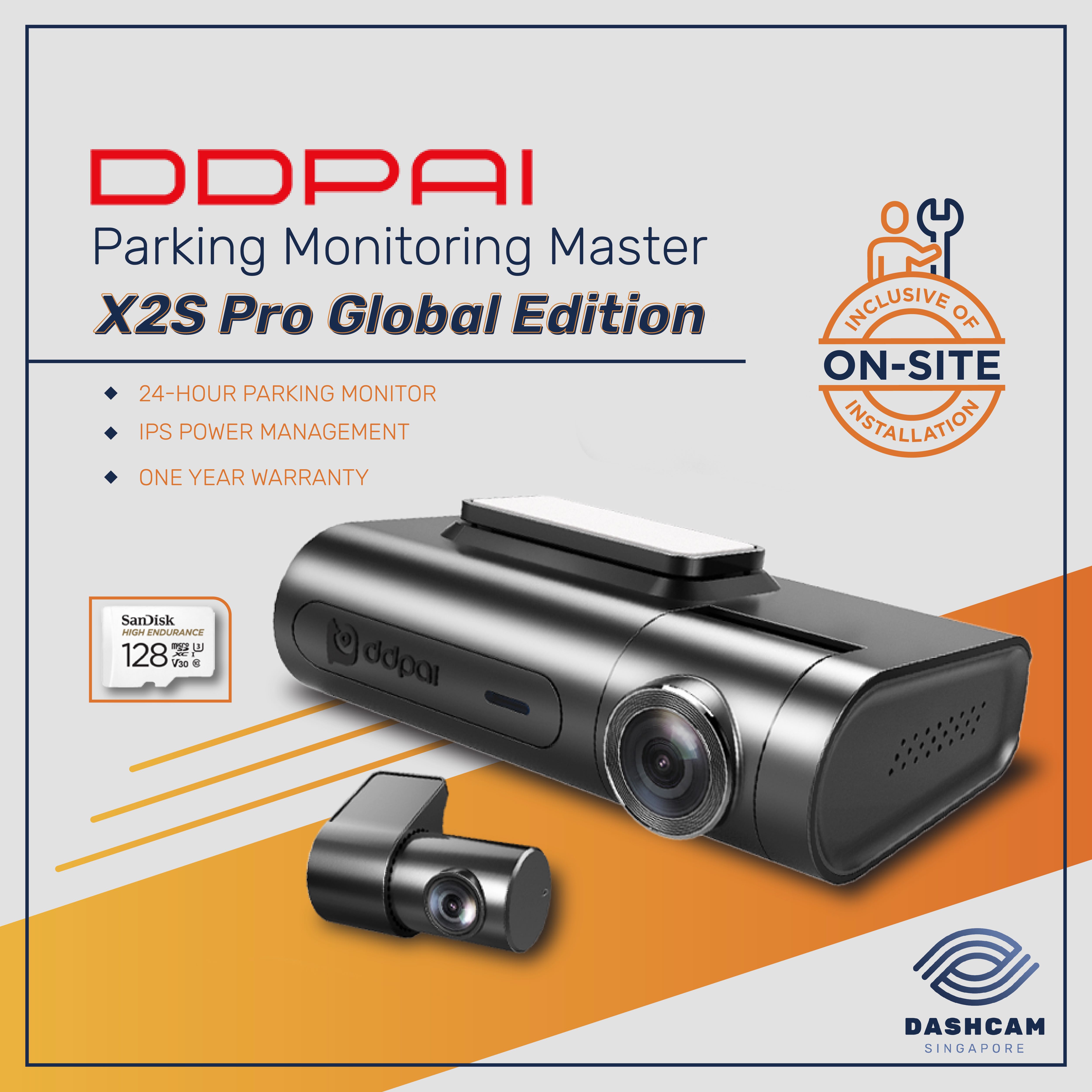 Ddpai X2s Pro Dashcam Global Edition Dual Channel Fhd Parking Monitor Dash Cam Car Camera Installation Car Accessories Accessories On Carousell