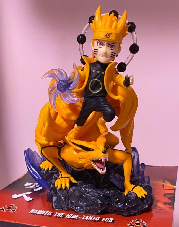 火影忍者九尾妖狐q版九喇嘛仙人鳴門 14cm 玩具 遊戲類 玩具 Carousell