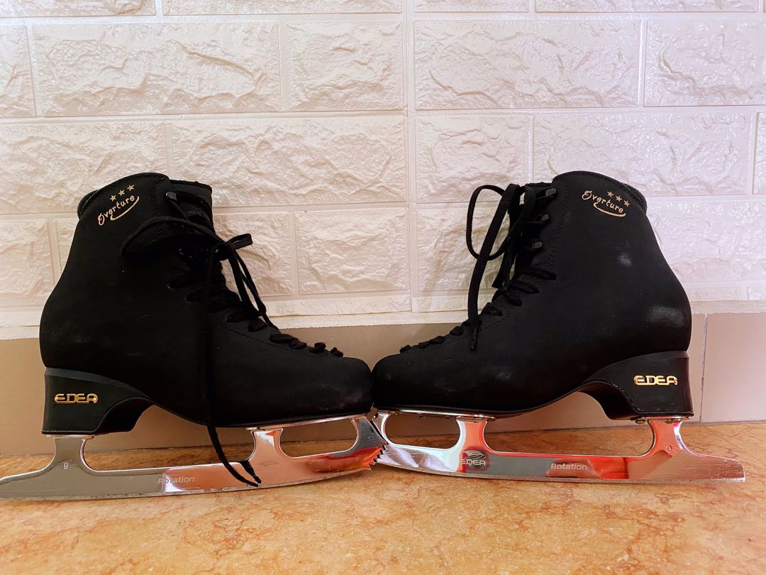 EDEA Overture Mens Figure Skates Senior All Sizes Available Black 