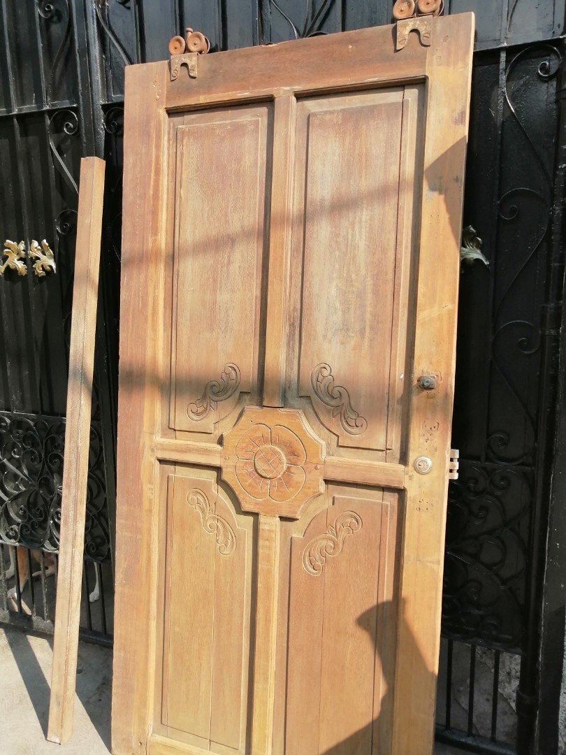 Entrance Door Back To Back Design Old Tanguile Wood Furniture Home Living Outdoor Furniture On Carousell Entrance Door Back To Back Design Old Tanguile Wood Furniture Home Living Outdoor Furniture On Carousell