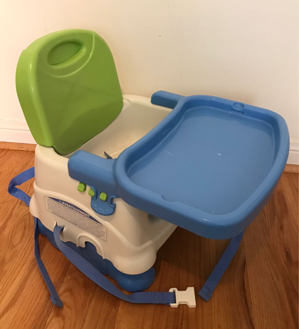 EUC Fisher Price portable high chair booster seat Babies Kids Nursing Feeding on Carousell