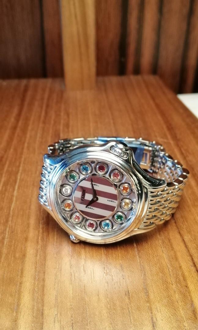 Fendi Crazy Carats Ladies Watch Ref F105031000D1T05 Swiss Made