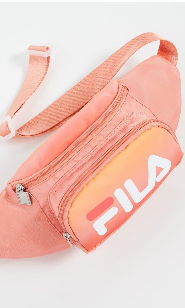 Pink fila cheap fanny pack