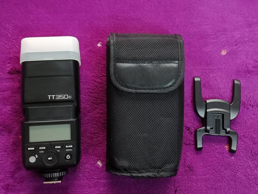 Flash Godox Tt350c Fotografi Di Carousell