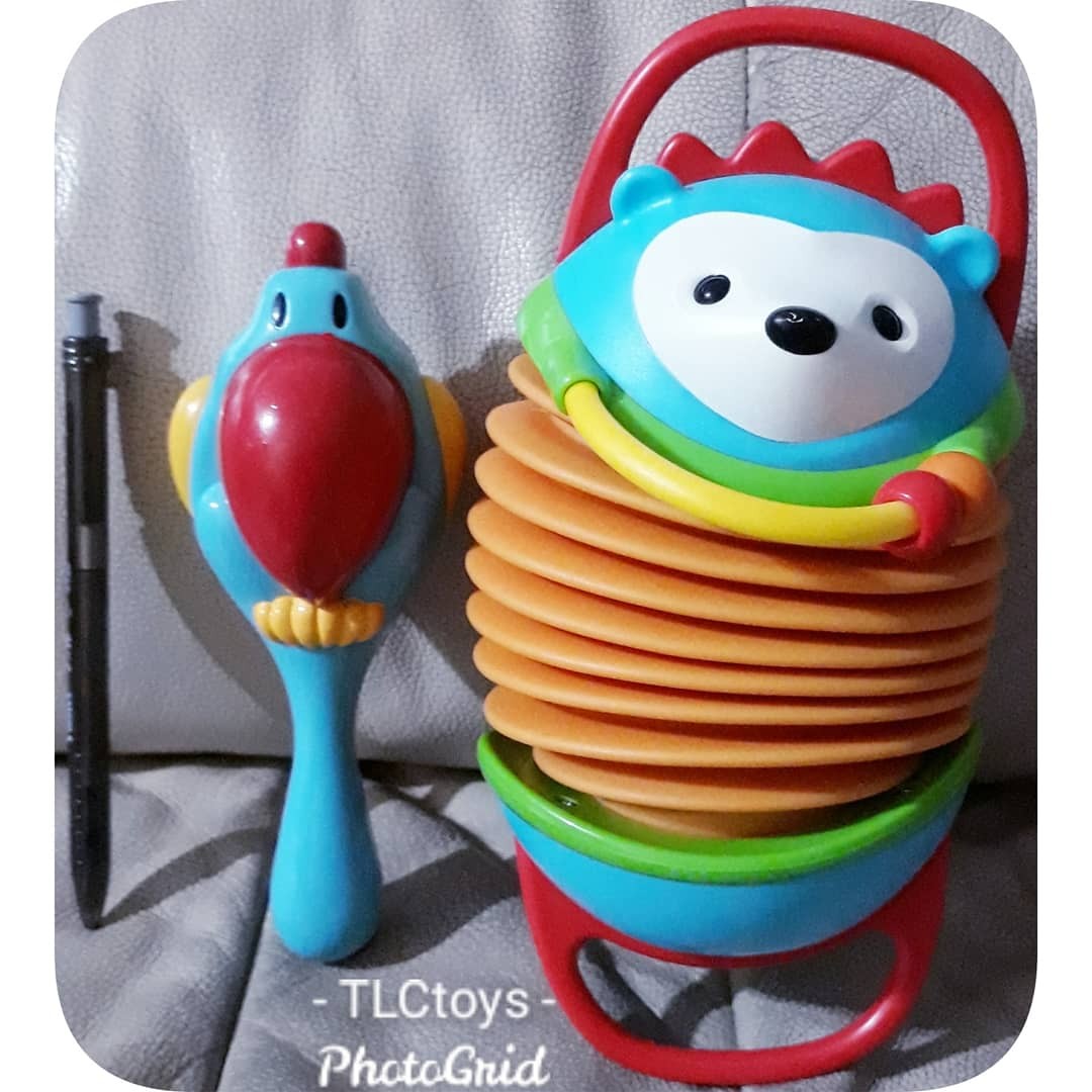 FREE POST Skip Hop Explore More Hedgehog Accordion Toy
