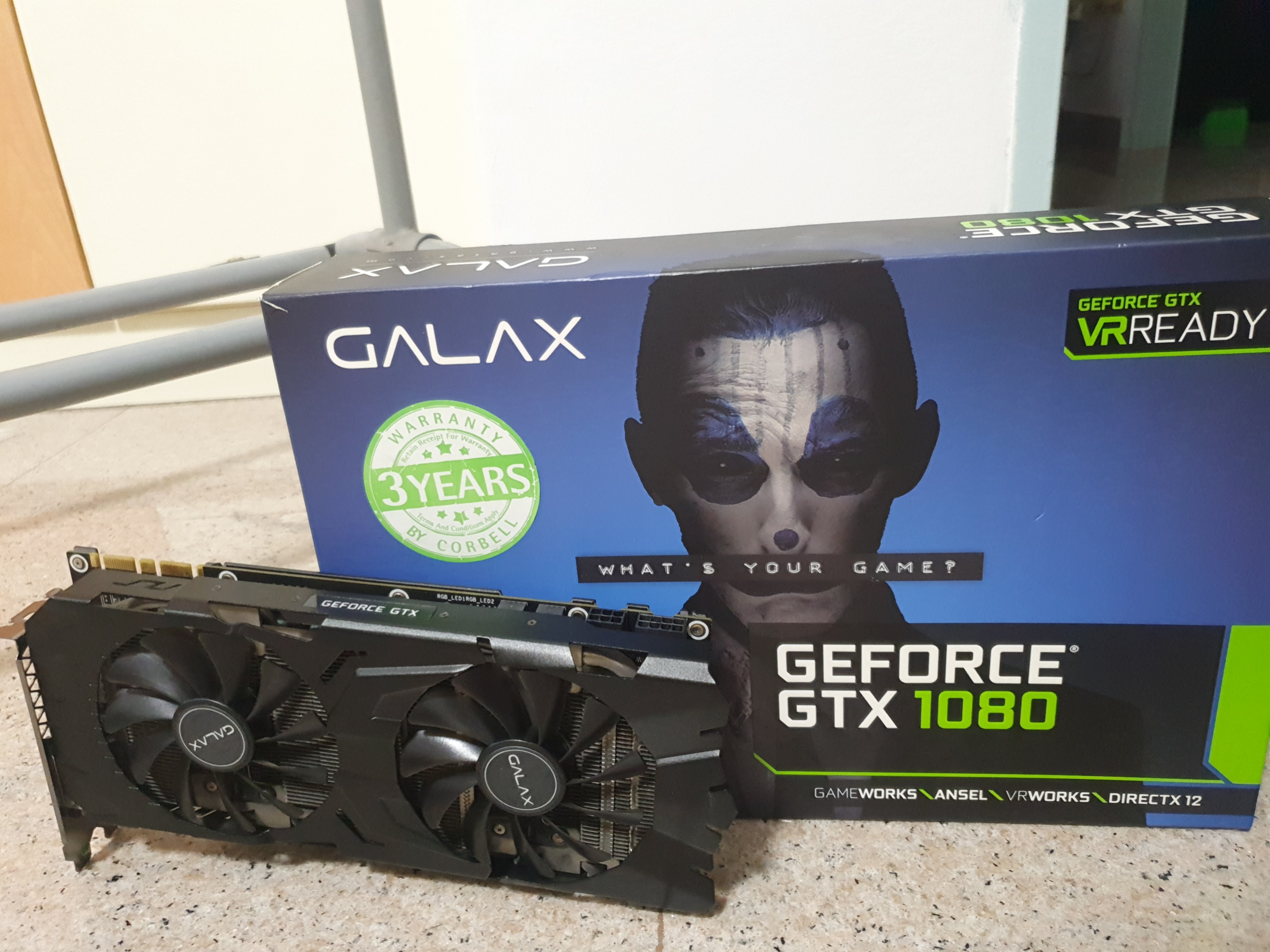 Galax geforce outlet gtx 1080