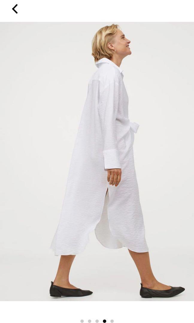 H&m tie deals front dress