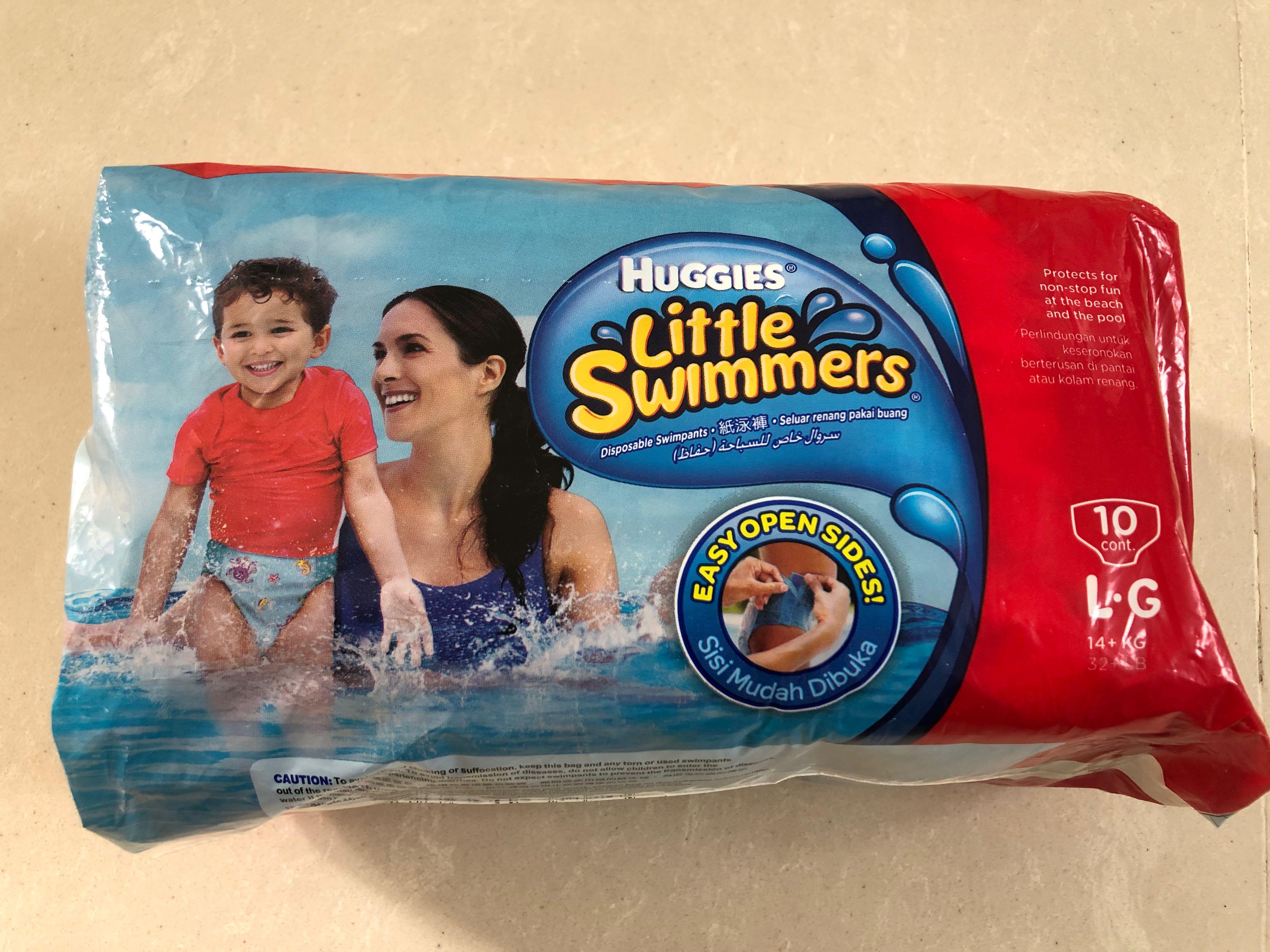 Huggies Little Swimmers Diapers, Babies & Kids, Bathing & Changing