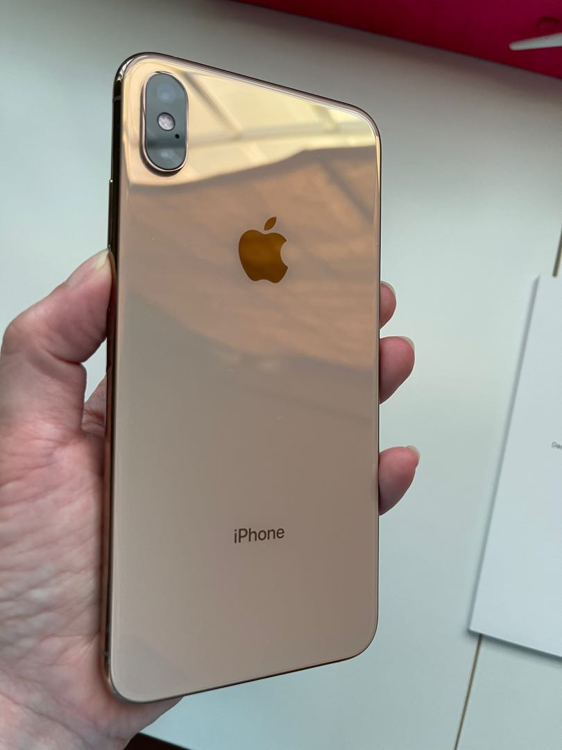 Xs max hotsell gold rose