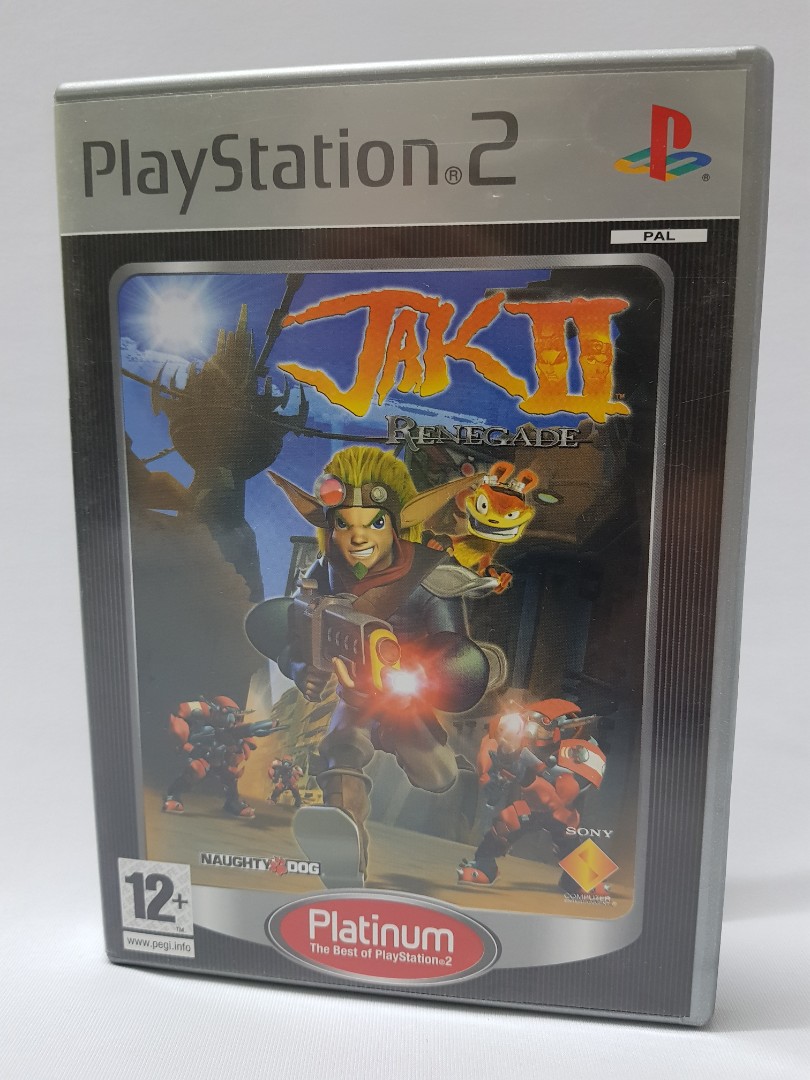 Jak Ii Renegade Platinum Edition Ps2 Video Gaming Video Games On Carousell