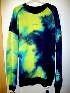 Juun J Tie Dye Print Sweatshirt, Size M Oversized NWT!