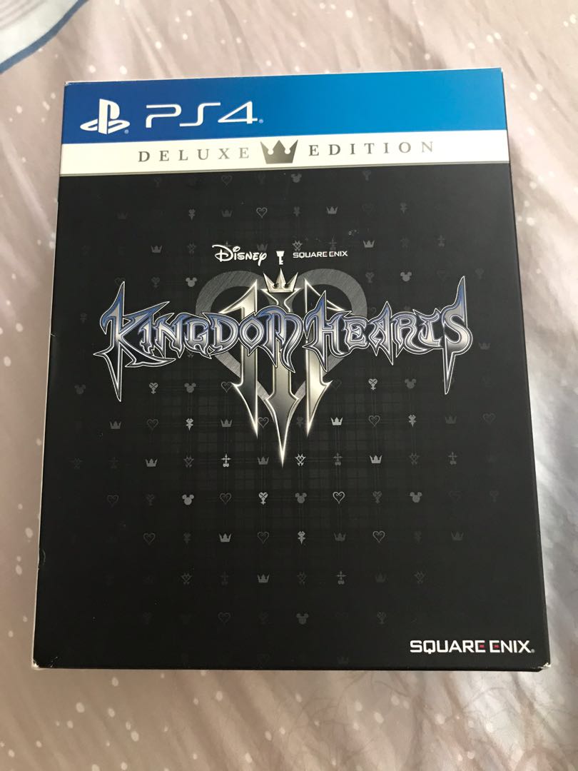 Kingdom Hearts Iii Deluxe Edition Ps4 Complete Video Gaming Video Games Playstation On Carousell
