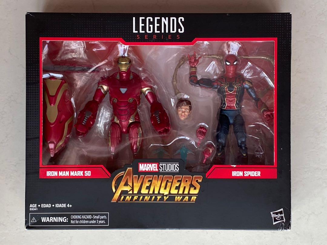 iron man iron spider 2 pack