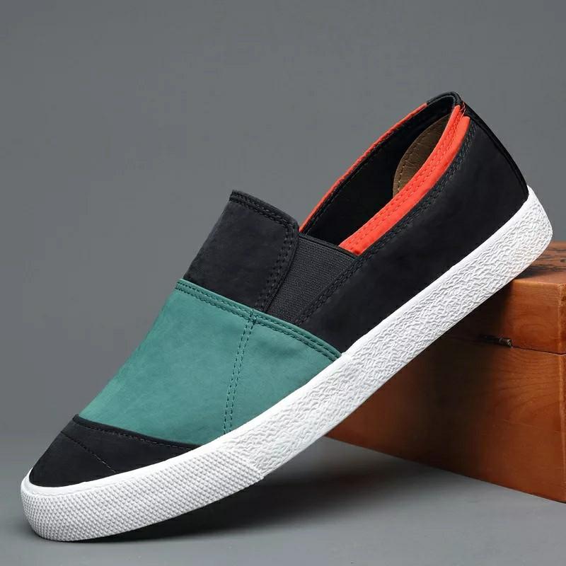 Mens flat slip new arrivals on shoes