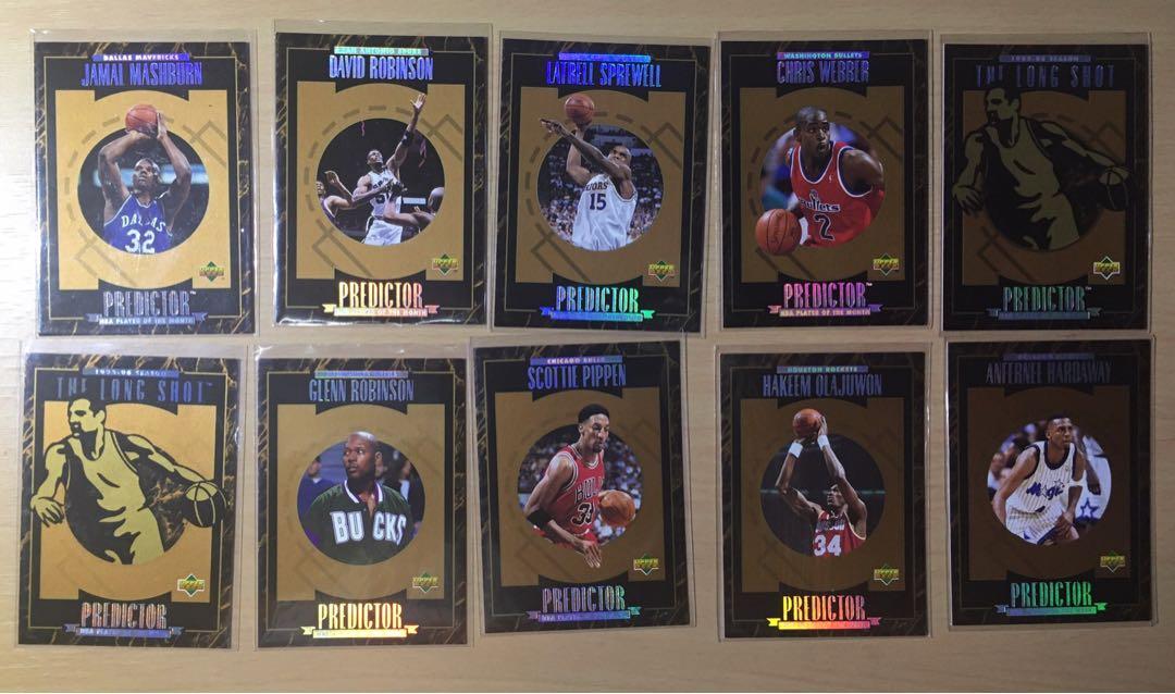 michael jordan predictor card