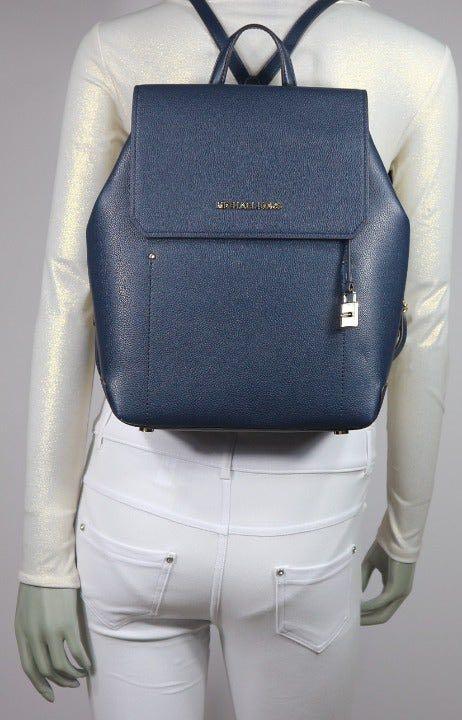 Michael kors hayes new arrivals medium leather backpack bag