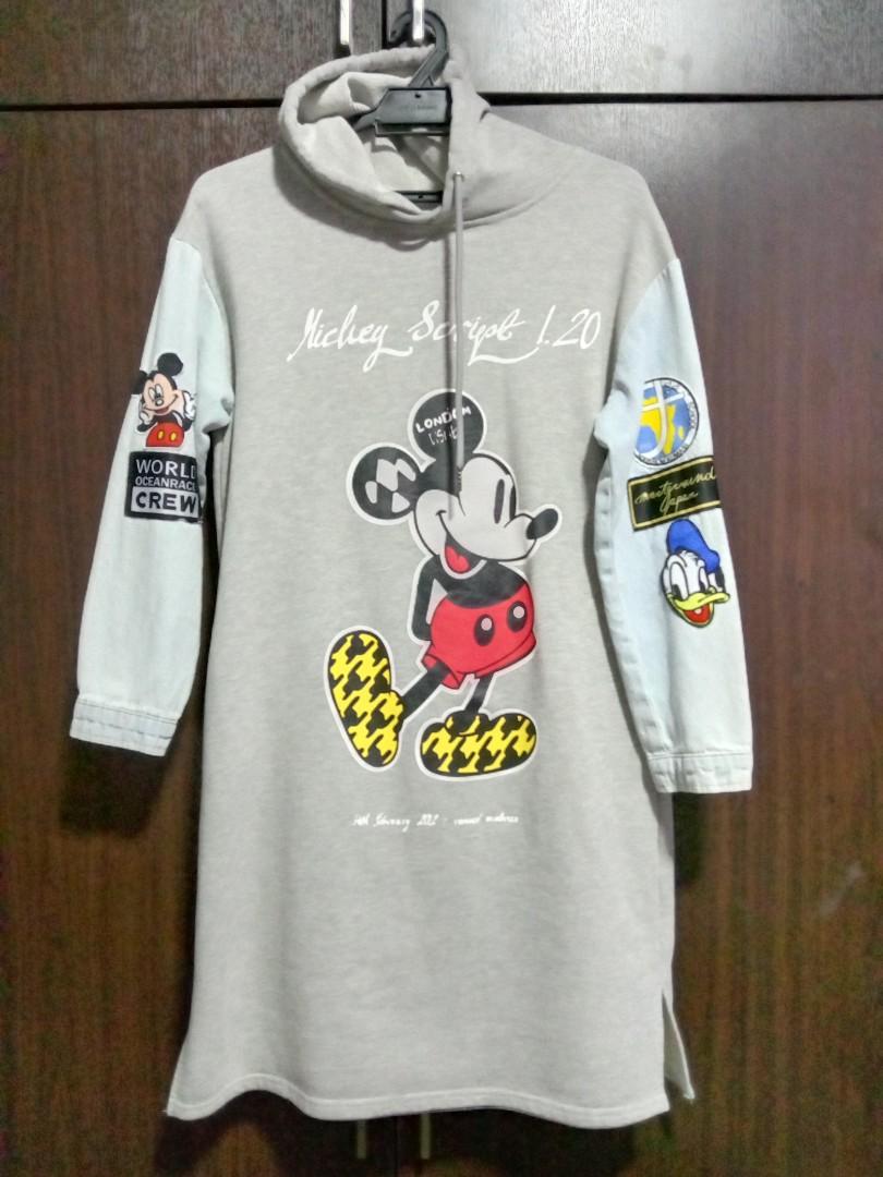 Mickey mouse sweatshirt dress Clearance