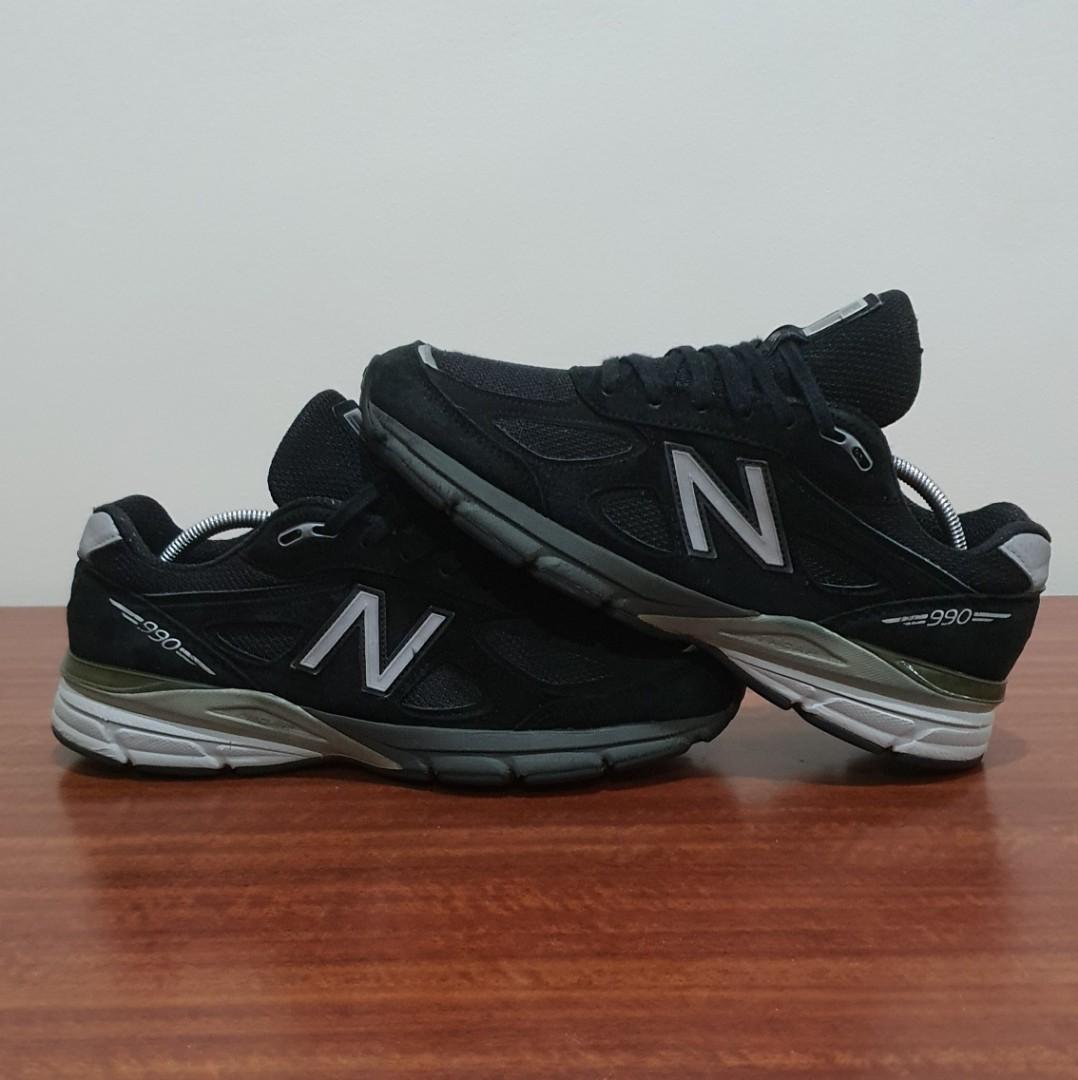 new balance 990v4 kith black