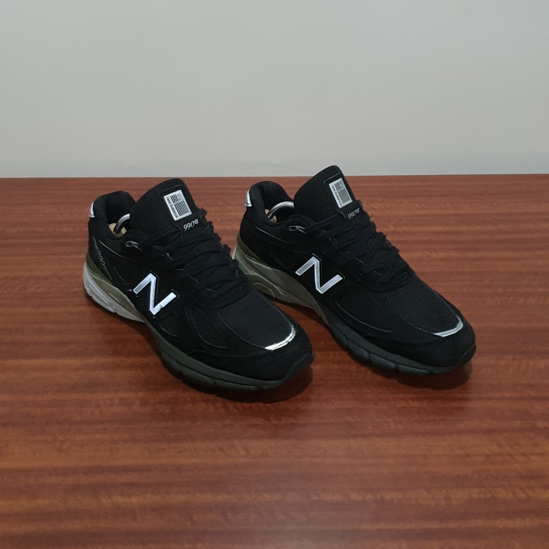 new balance 990v4 kith black
