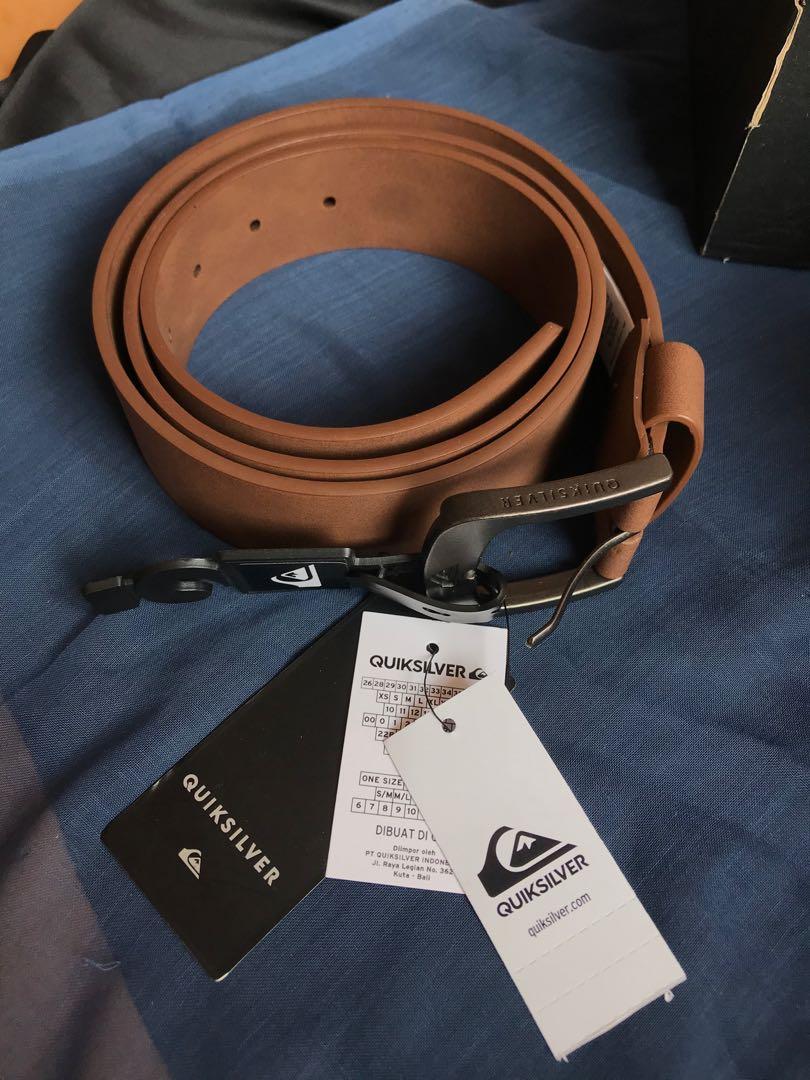 {NEW} Belt Leather Quiksilver Original 100%