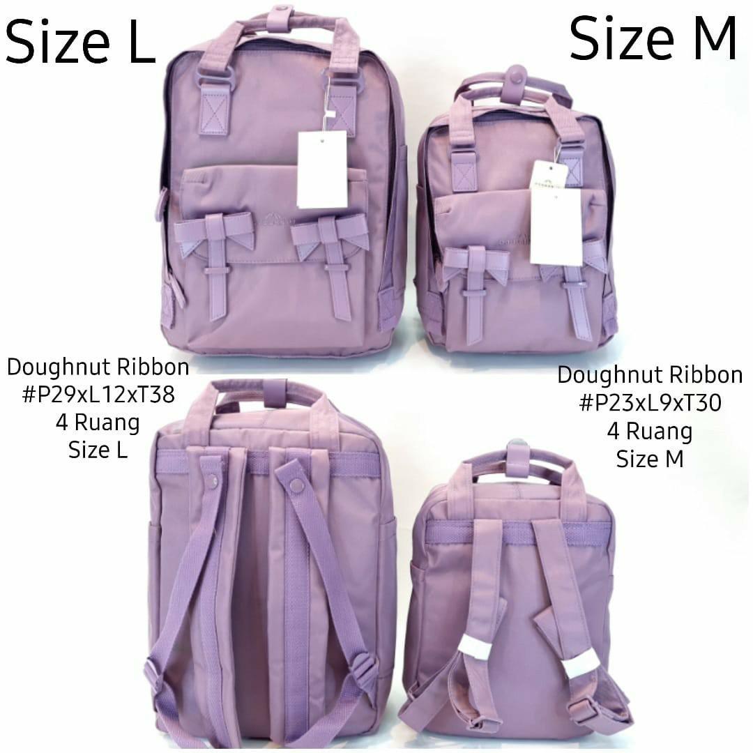 Doughnut backpack size shop
