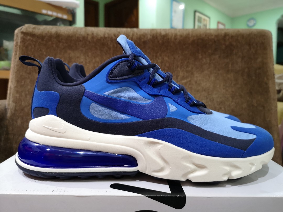Nike air 270 react sale blue