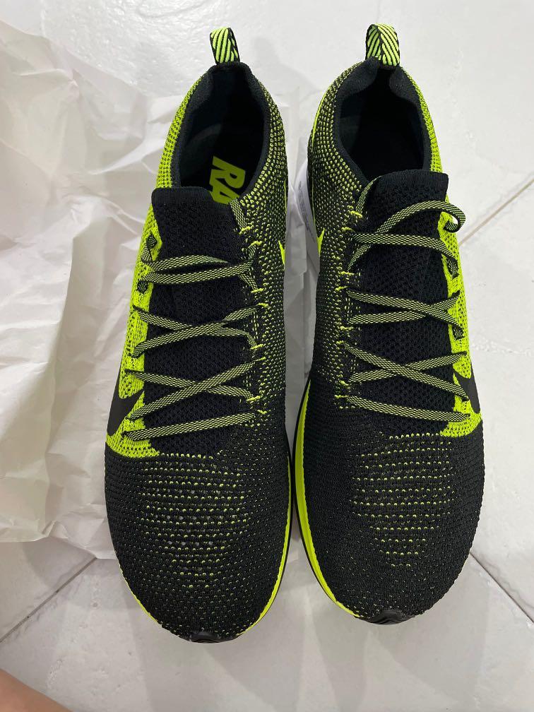Nike zoom fly cheap flyknit black volt