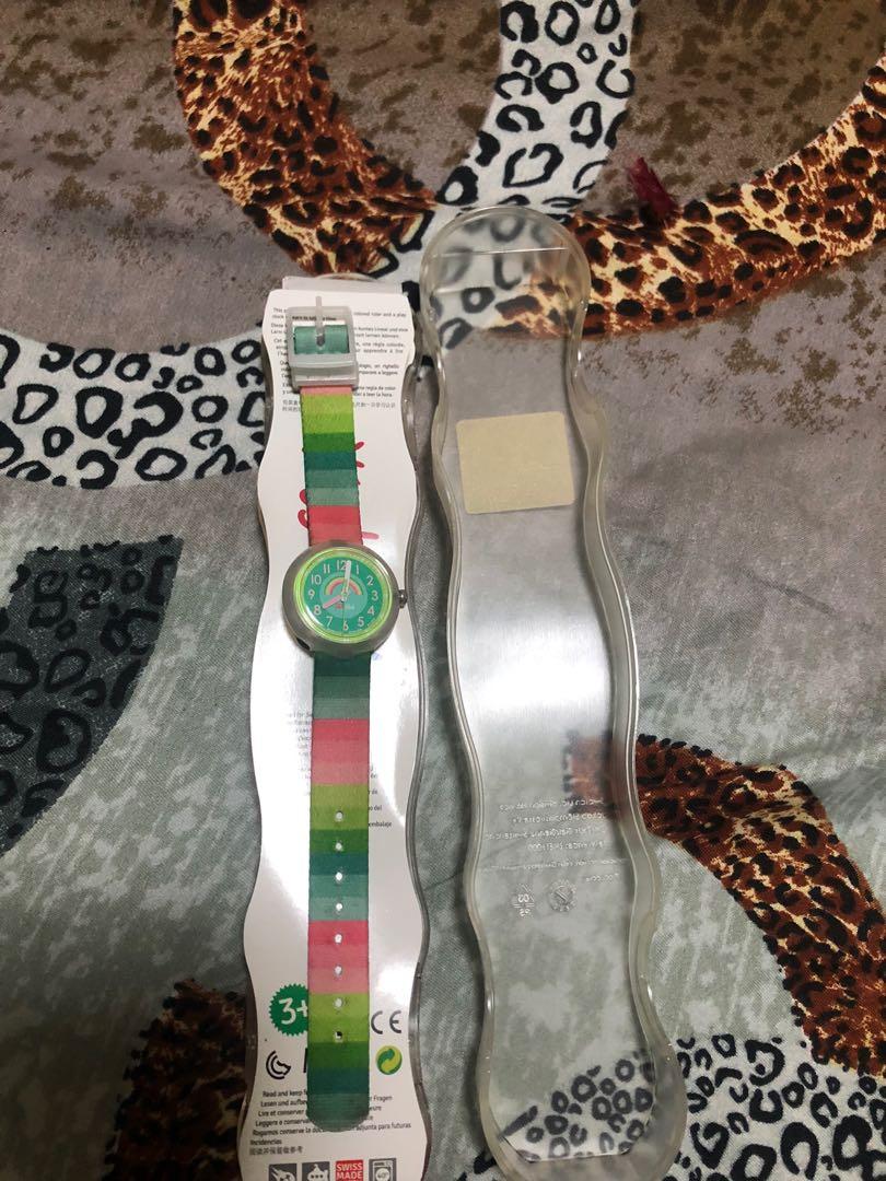 orig flik flak by swatch for kidz (Category: Women's Watches) located in Cavite. Submitted by calabarzon (Listing ID 1079510022, Image 1). Description: need to replace bat never pa napalitan ng bat hndi gaano nagamit yan ng anak ko, bought from dubai mall😉.