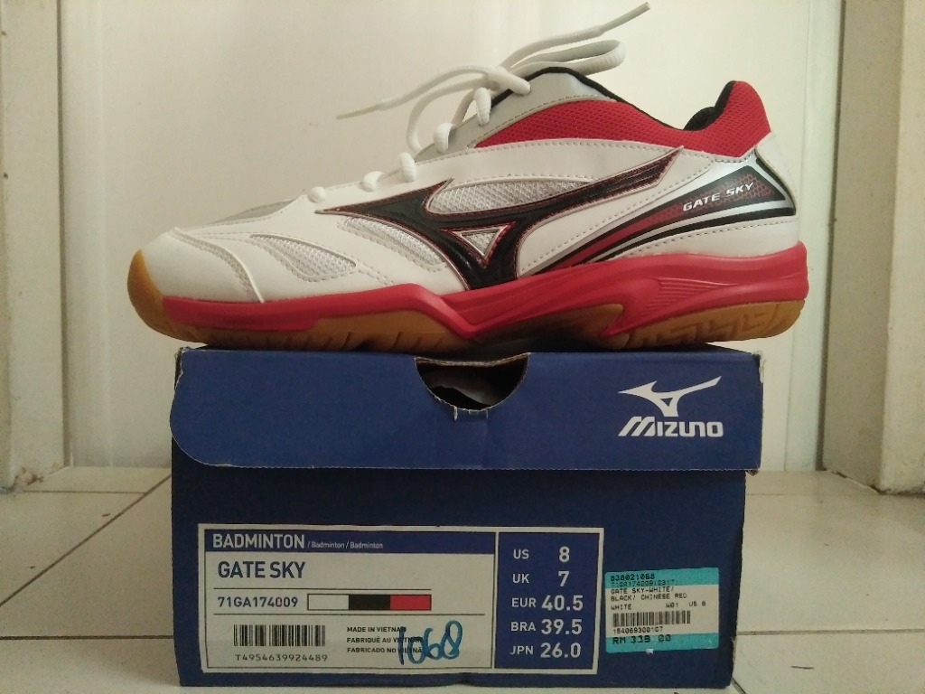 Original Mizuno Gate Sky Badminton Shoes Men s Fashion Footwear