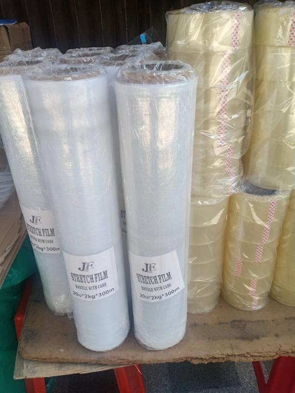 PACKAGING TOOLS . BUBBLE WRAP . STRETCH FILM . PACKAGING TAPE . FRAGILE TAPE . (Category: Craft Supplies & Tools) located in Malabon City. Submitted by overflowph (Listing ID 1079539465, Image 2). Description: Good quality Bubble Wrap Makapal malinis clear Bubble. Good for packaging items. Bubble wrap 40" x 100 meters 20" x 100 meters Fragile tape 2" x 100 meters Clear Packaging Tape 2" x 100 meters Stretch film 20" x 300 meters Open for Solo and