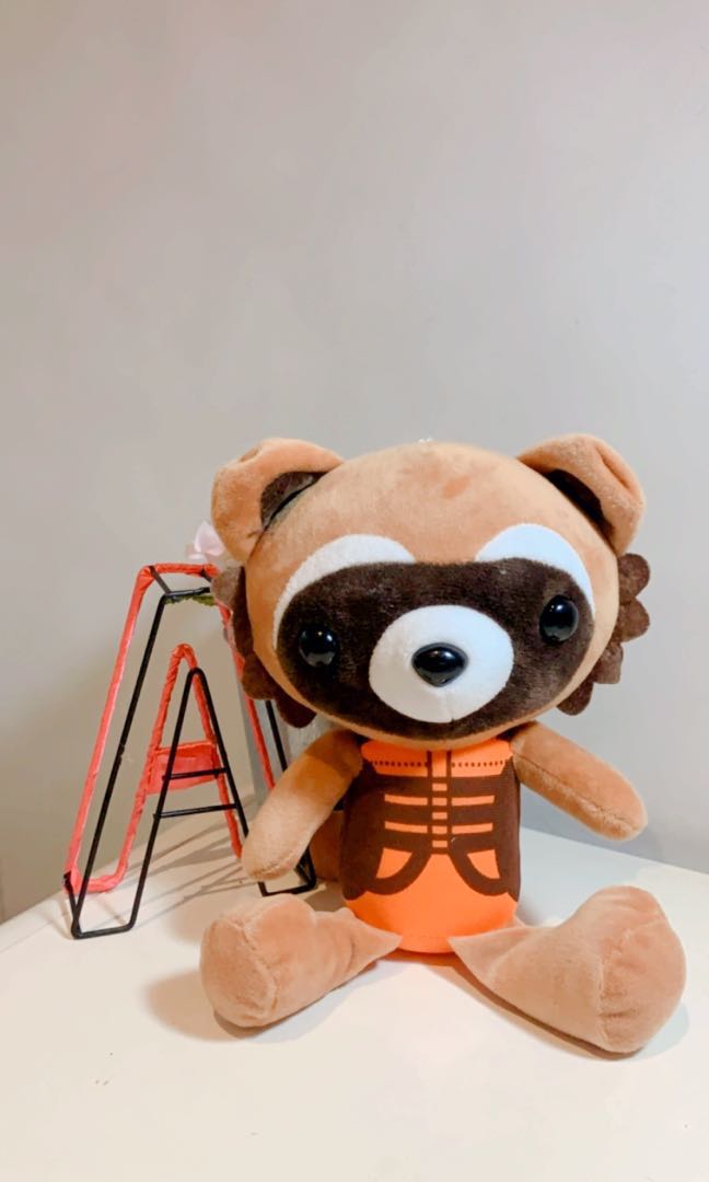 rocket raccoon plush