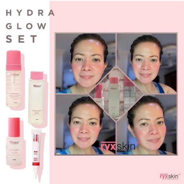RYX Hydra Glow Set (Category: Face Care) located in Mandaluyong City. Submitted by charlaloooo (Listing ID 1079437798, Image 1). Description: Korean skin? 💗 Wait, you mean, well hydrated and plumped skin? Yes, that is! You can snatch that Korean skin using Ryx Skin’s Hydra Glow Set! Get that super plump, hydrated and soft skin when you use the complete extra-light skin routine set. This set is delicately made 100% free from parabens, SLS and har
