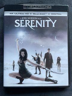 Serenity UltraHD Blu-ray 4K